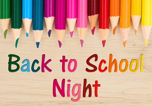 Back to School Night – St. Thomas&#39; Preschool